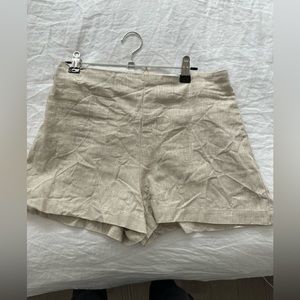Reformation Linen Shorts